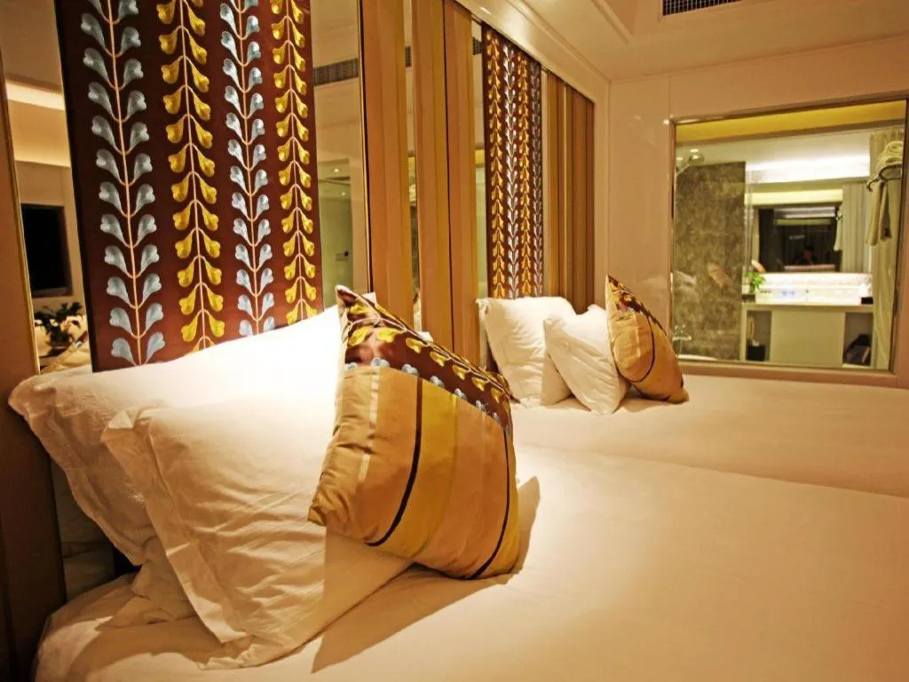 Bed in Wuyang Holiday Hotel Hangzhou