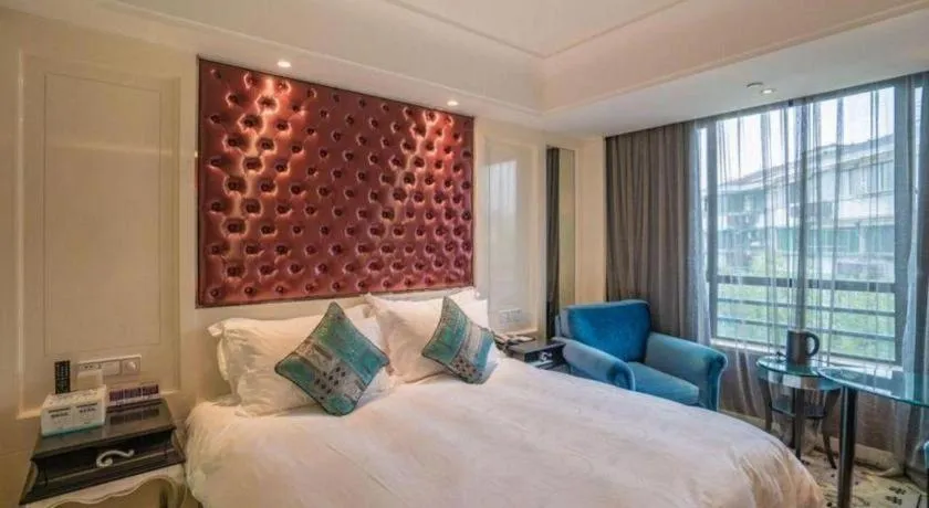 Bed in Wuyang Holiday Hotel Hangzhou