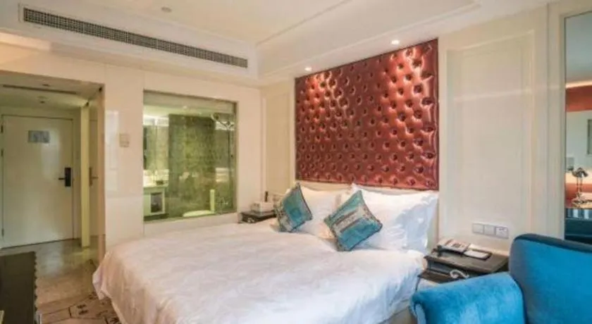 Bed in Wuyang Holiday Hotel Hangzhou