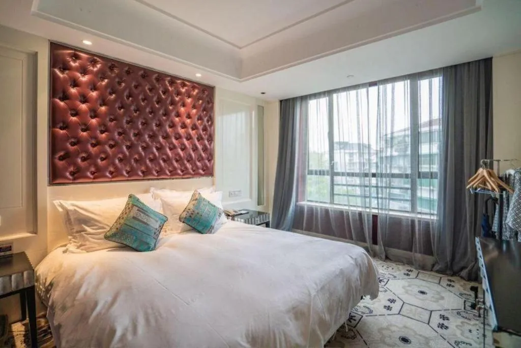 Bed in Wuyang Holiday Hotel Hangzhou