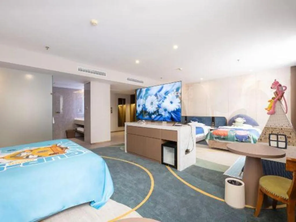 Bed in Nanning Yongjiang Hotel