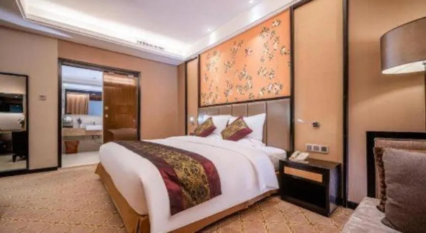 Bed in Nanning Yongjiang Hotel