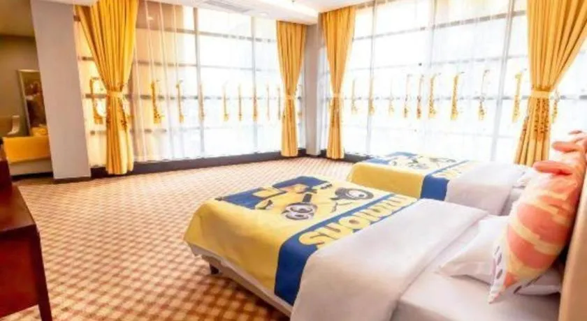 Bed in Nanning Yongjiang Hotel