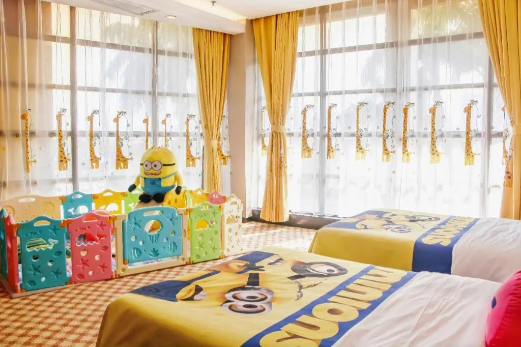 Bed in Nanning Yongjiang Hotel