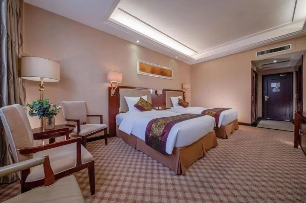 Bed in Nanning Yongjiang Hotel