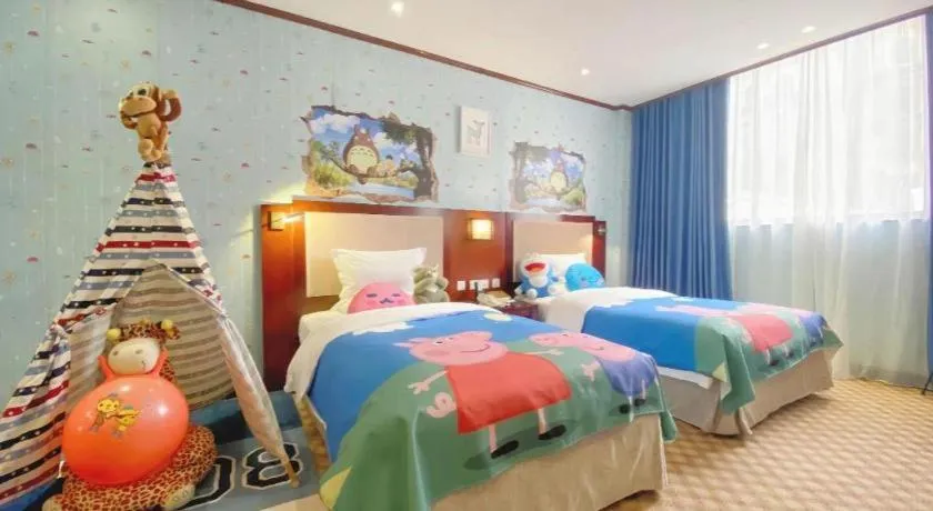 Bed in Nanning Yongjiang Hotel