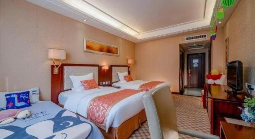 Bed in Nanning Yongjiang Hotel