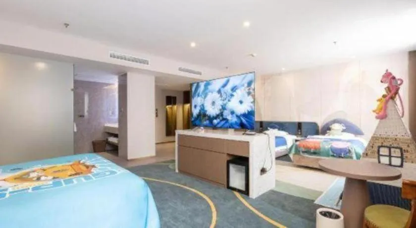 Bed in Nanning Yongjiang Hotel