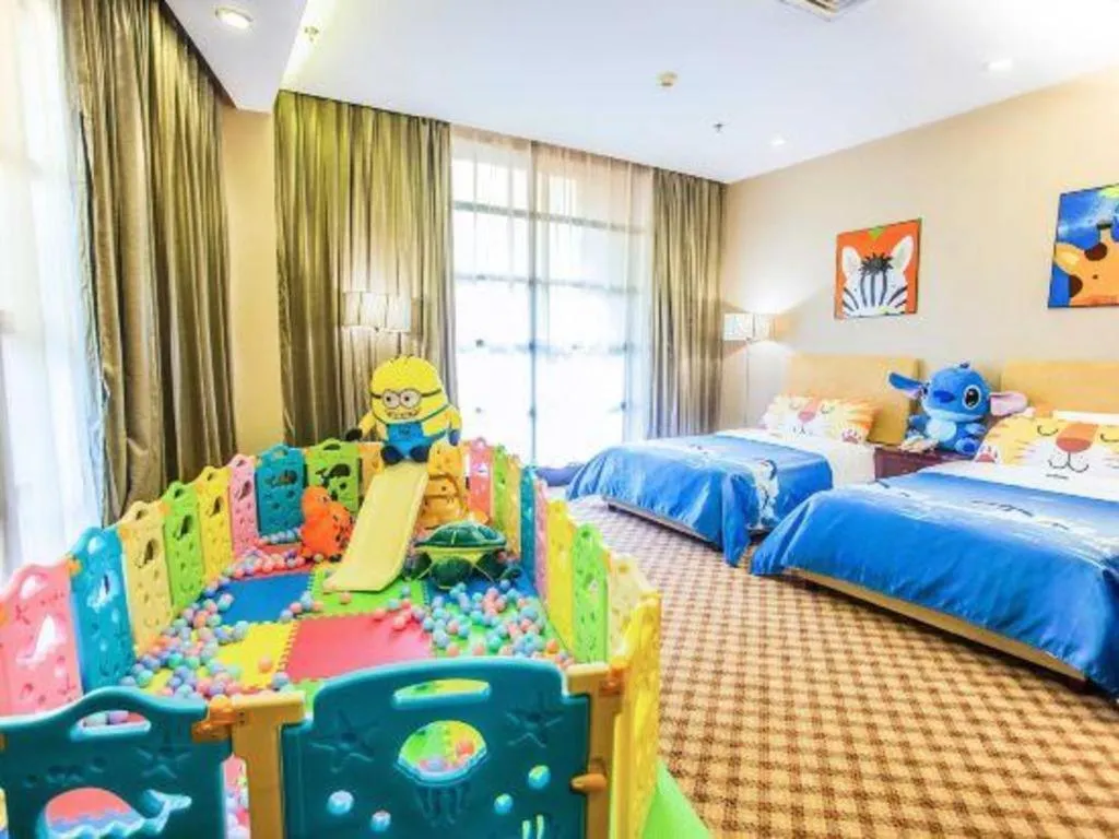 Bed in Nanning Yongjiang Hotel