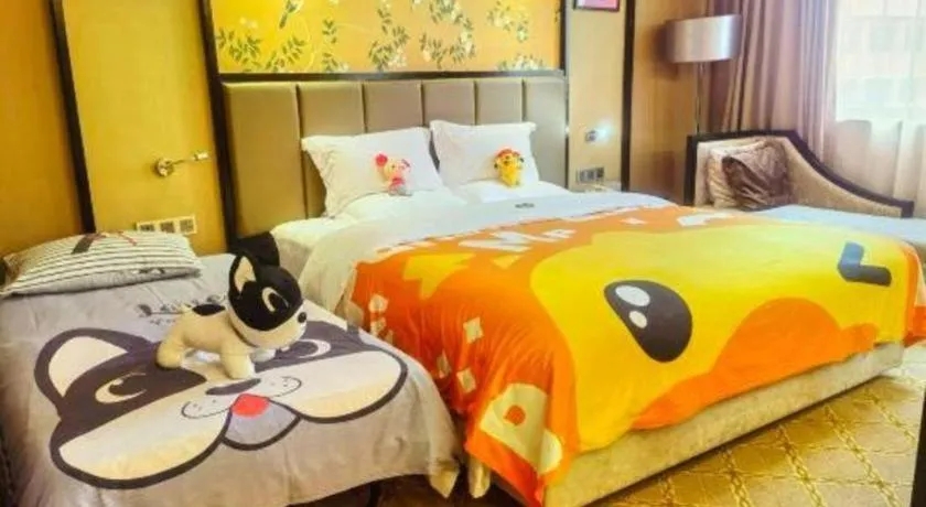 Bed in Nanning Yongjiang Hotel