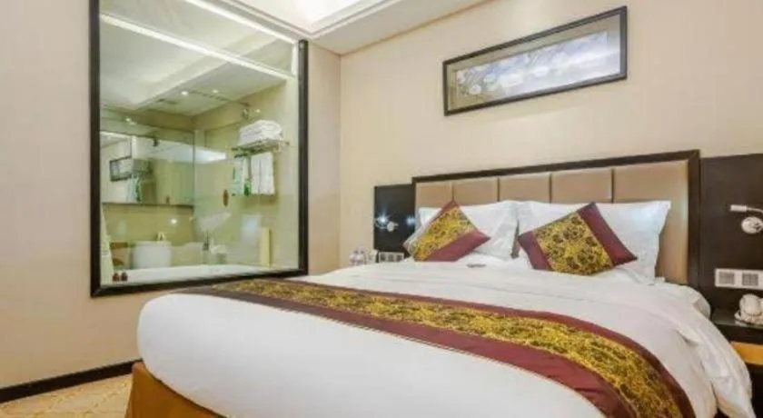Bed in Nanning Yongjiang Hotel