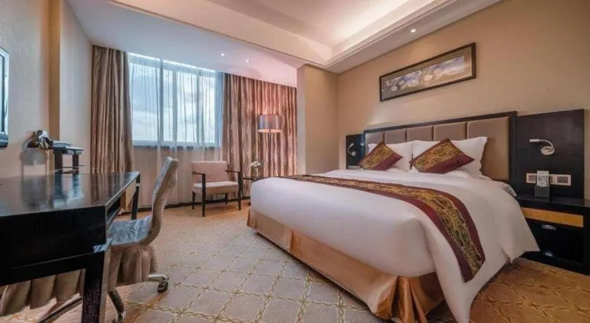 Bed in Nanning Yongjiang Hotel