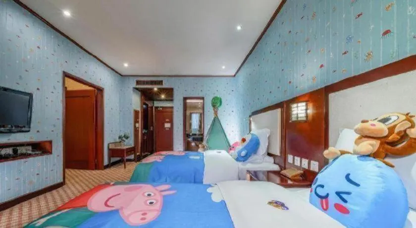 Bed in Nanning Yongjiang Hotel