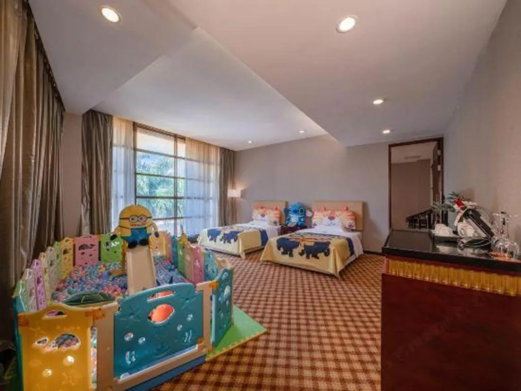 Bed in Nanning Yongjiang Hotel