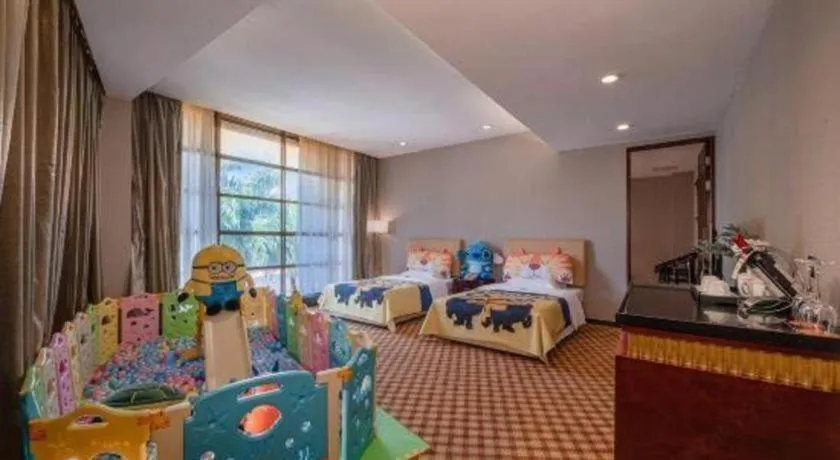 Bed in Nanning Yongjiang Hotel