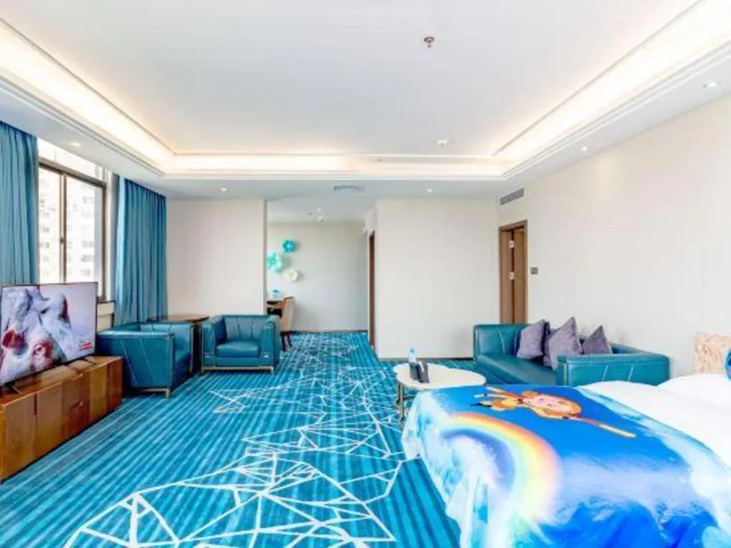 Bed in Nanning Yongjiang Hotel