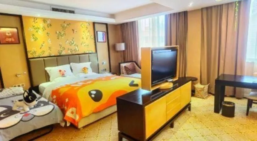 Bed in Nanning Yongjiang Hotel