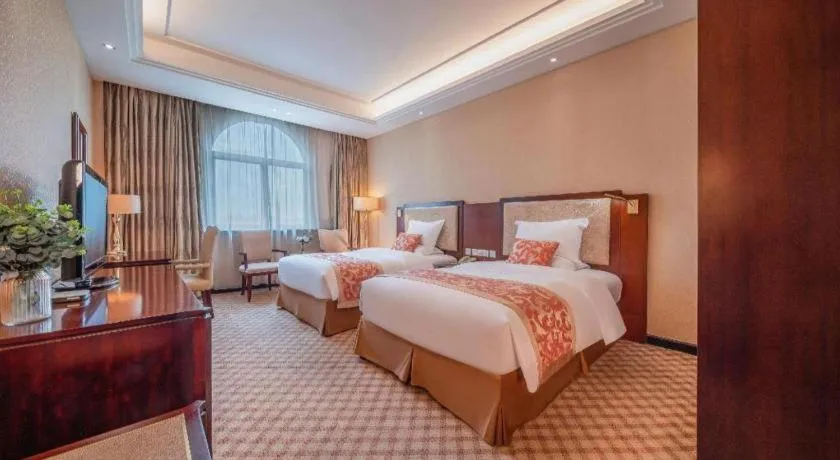 Bed in Nanning Yongjiang Hotel