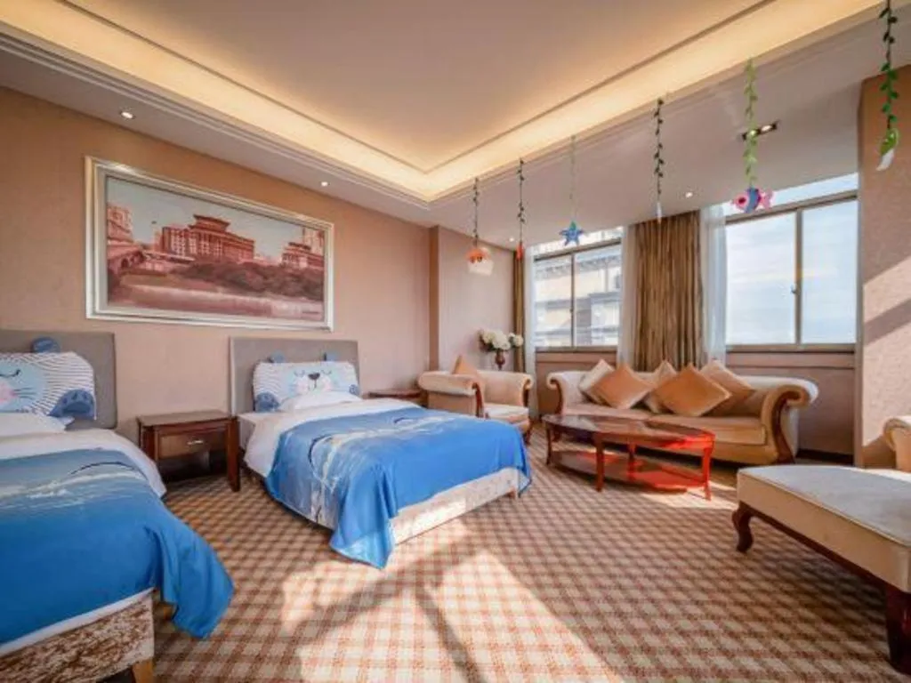 Bed in Nanning Yongjiang Hotel