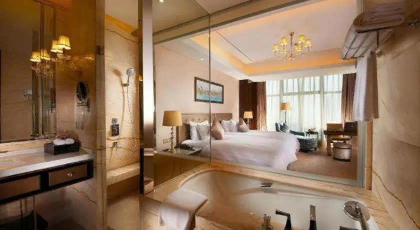 Bed in Dongwu New Century Grand Hotel Huzhou