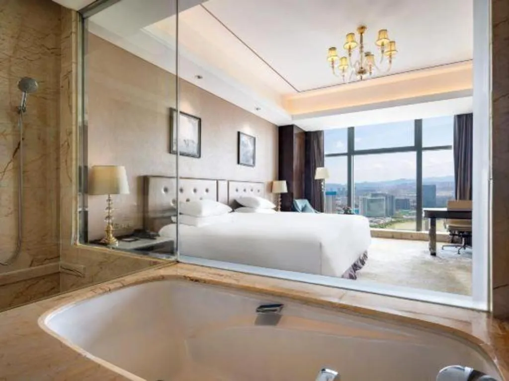 Bed in Dongwu New Century Grand Hotel Huzhou