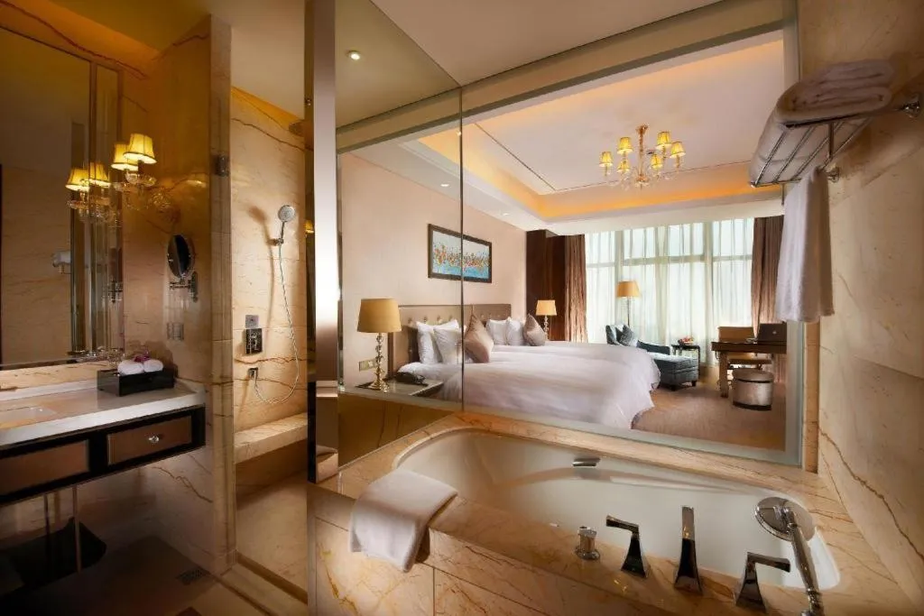 Bed in Dongwu New Century Grand Hotel Huzhou