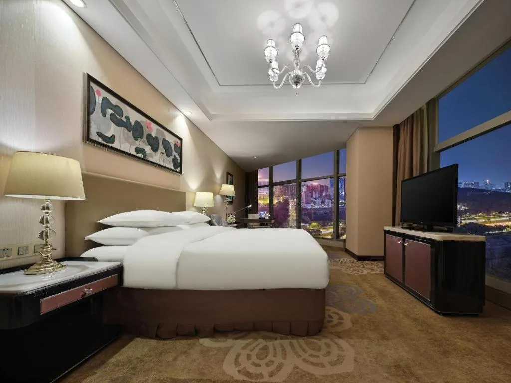 Bed in Dongwu New Century Grand Hotel Huzhou