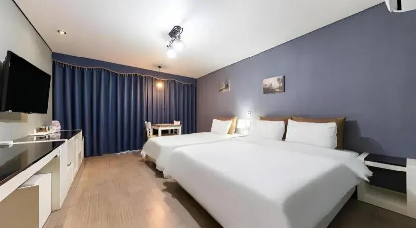 Bed in BENIKEA Technovalley Hotel Bed in BENIKEA Technovalley Hotel