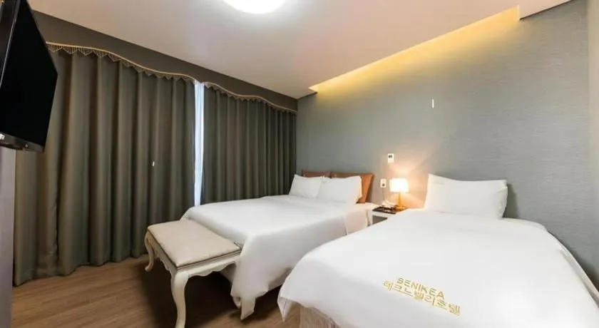 Bed in BENIKEA Technovalley Hotel