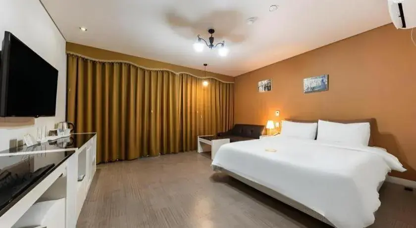 Bed in BENIKEA Technovalley Hotel Bed in BENIKEA Technovalley Hotel