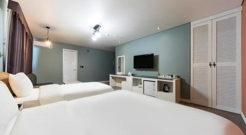 Bed in BENIKEA Technovalley Hotel