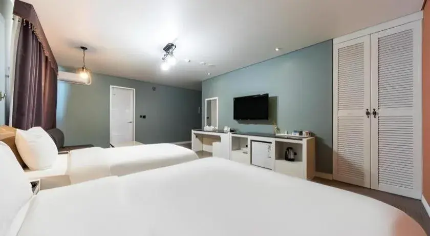 Bed in BENIKEA Technovalley Hotel Bed in BENIKEA Technovalley Hotel