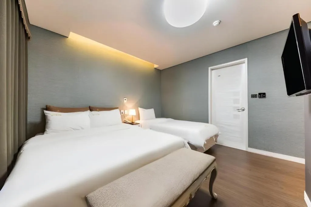 Bed in BENIKEA Technovalley Hotel