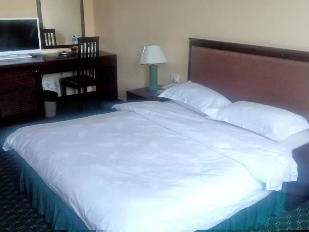 Bed in Traders Inn Brunei