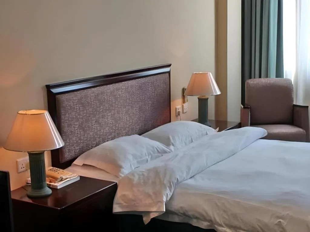 Bed in Traders Inn Brunei