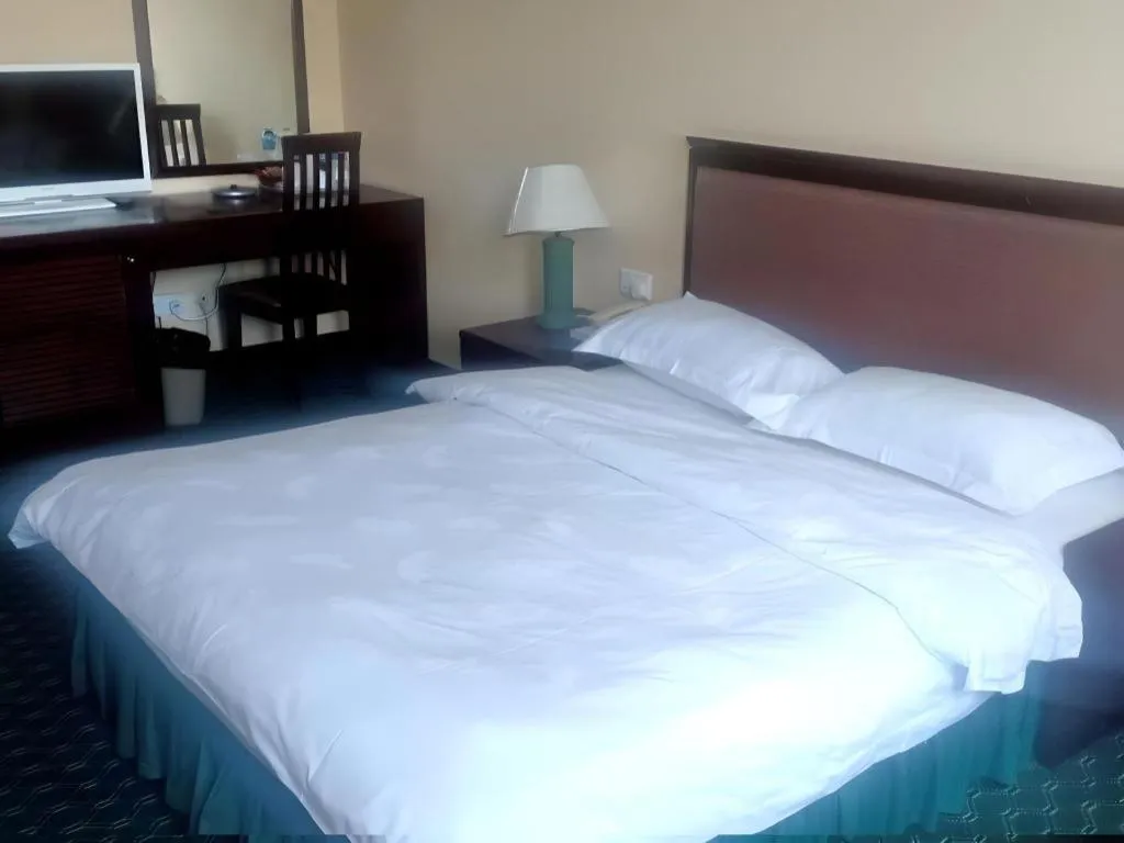 Bed in Traders Inn Brunei