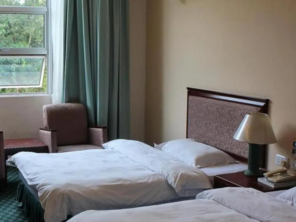 Bed in Traders Inn Brunei