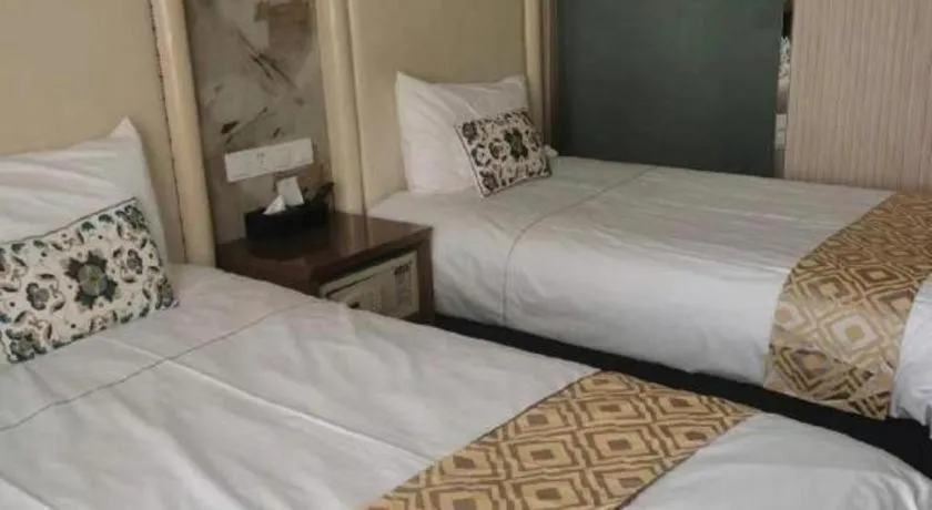 Bed in Nanjing Grand Da Qiao Hotel