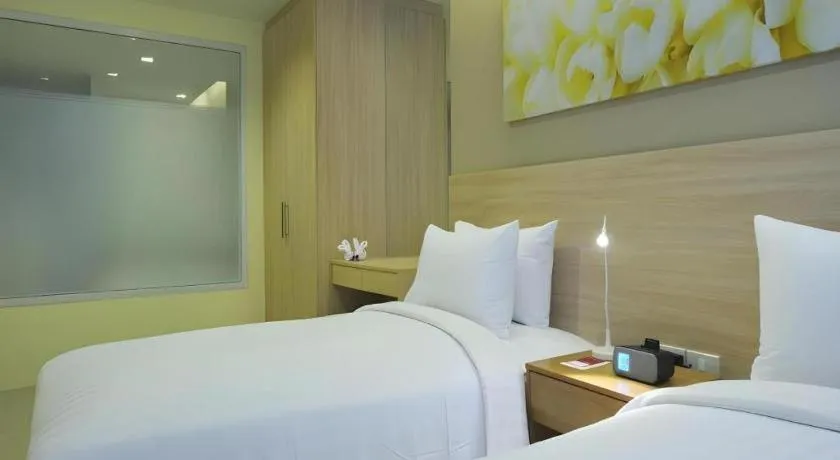 Bed in R-Con Hotel @ Siam