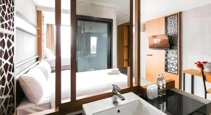 Bed in B2 Khon Kaen Boutique & Budget Hotel