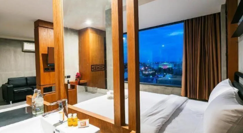 Bed in B2 Khon Kaen Boutique & Budget Hotel