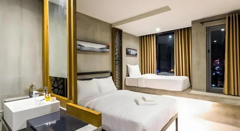 Bed in B2 Khon Kaen Boutique & Budget Hotel