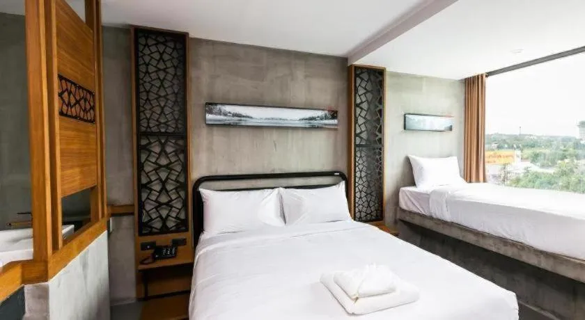 Bed in B2 Khon Kaen Boutique & Budget Hotel