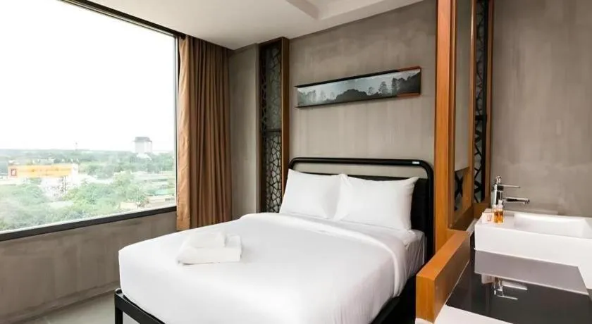 Bed in B2 Khon Kaen Boutique & Budget Hotel