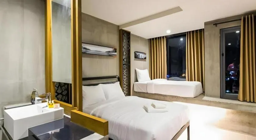 Bed in B2 Khon Kaen Boutique & Budget Hotel