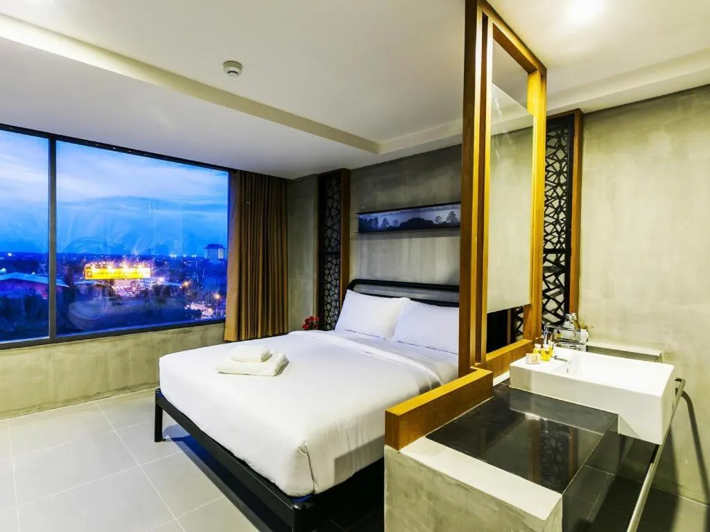 Bed in B2 Khon Kaen Boutique & Budget Hotel