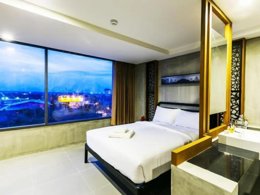 Bed in B2 Khon Kaen Boutique & Budget Hotel