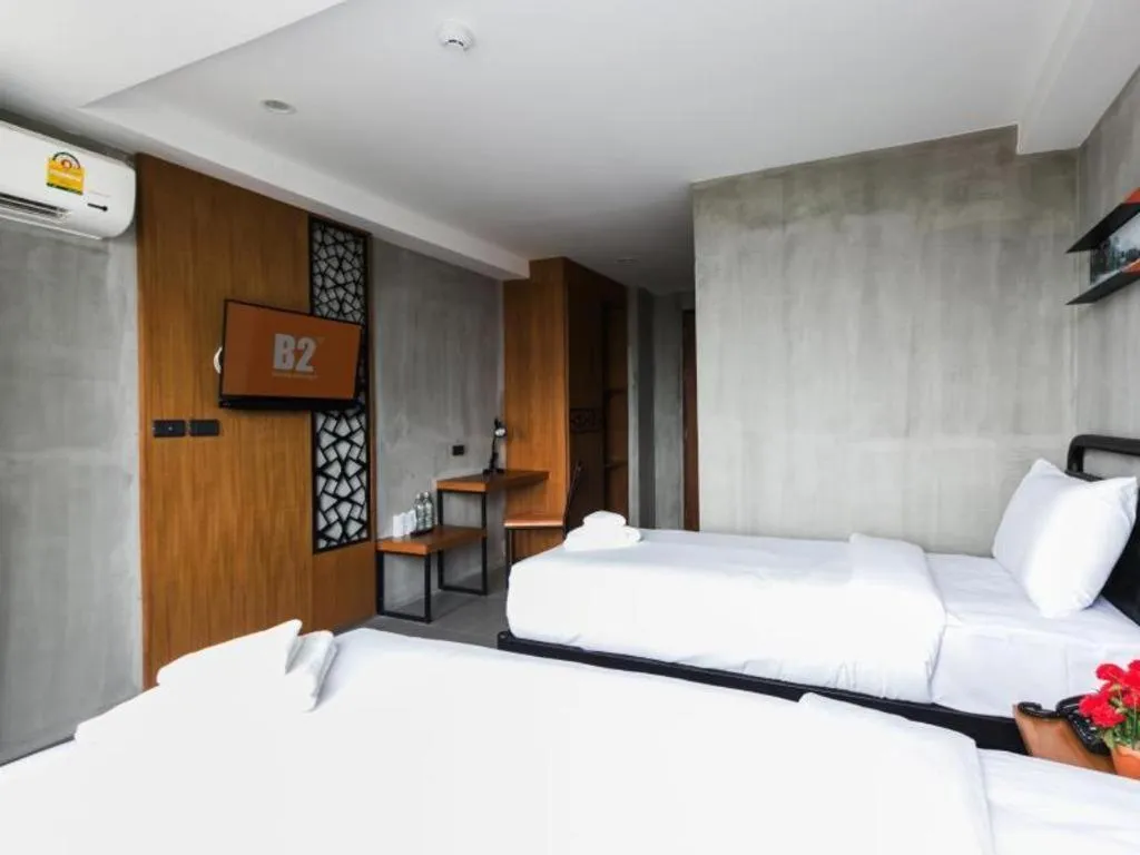 Bed in B2 Khon Kaen Boutique & Budget Hotel