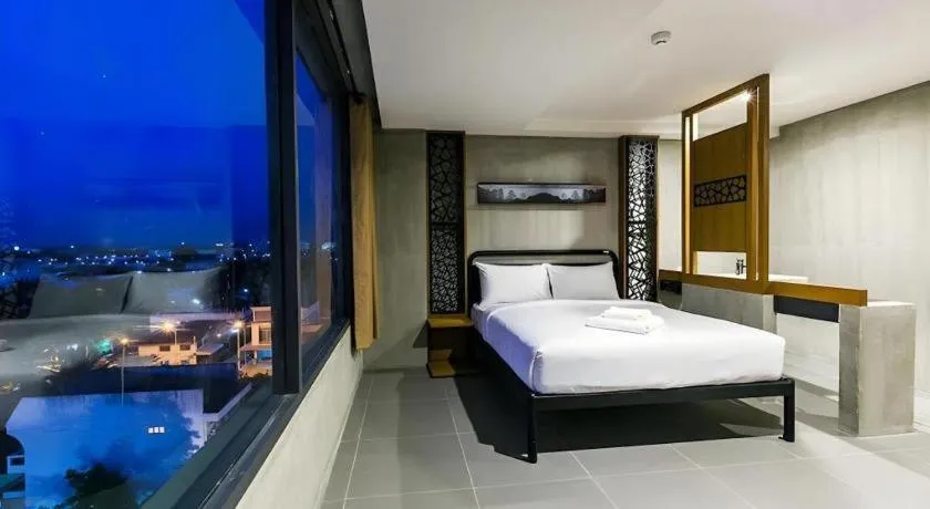 Bed in B2 Khon Kaen Boutique & Budget Hotel