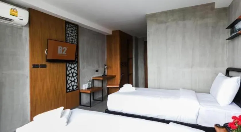 Bed in B2 Khon Kaen Boutique & Budget Hotel